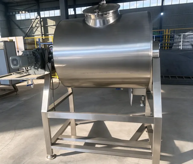 Butter churn on stainless frame