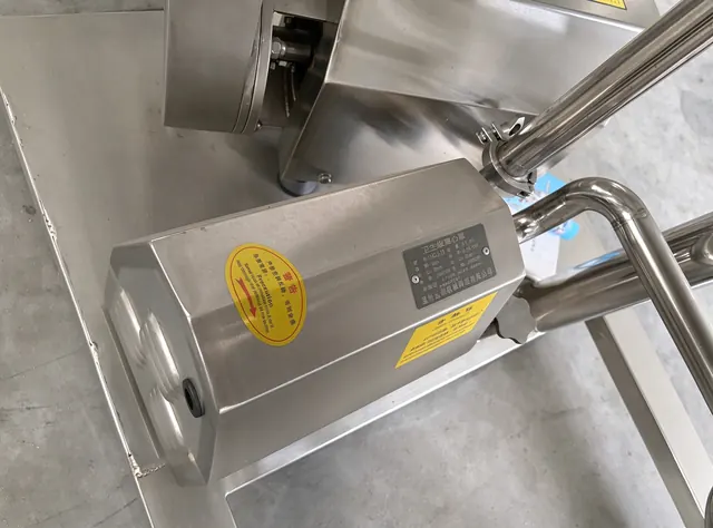 CIP supply pump