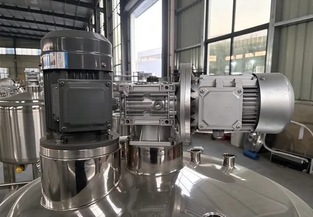 Agitator motor and high-shear motor