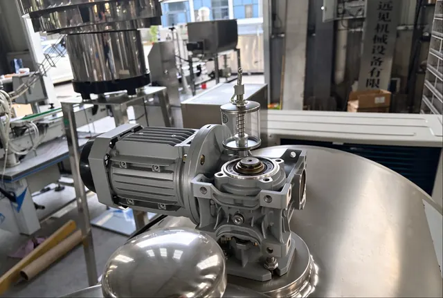 Agitator gear motor