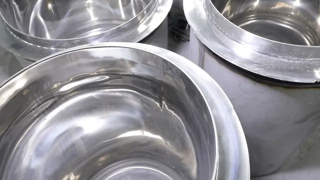 Mirror-polished vessels